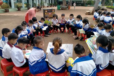 Hoạt động “Ngày hội đọc sách”.