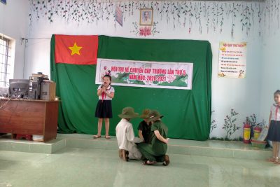 Học sinh tham gia thi “Kể chuyện theo sách” lần thứ 5 – cấp trường