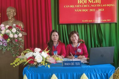 Hội nghị Cán bộ, Viên chức, Người lao động năm học 2022 – 2023