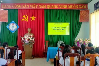 tập huấn BCH liên đội năm học 2022 – 2023